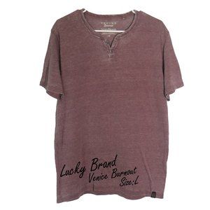 Venice Burnout Lucky Brand Mens T-Shirt